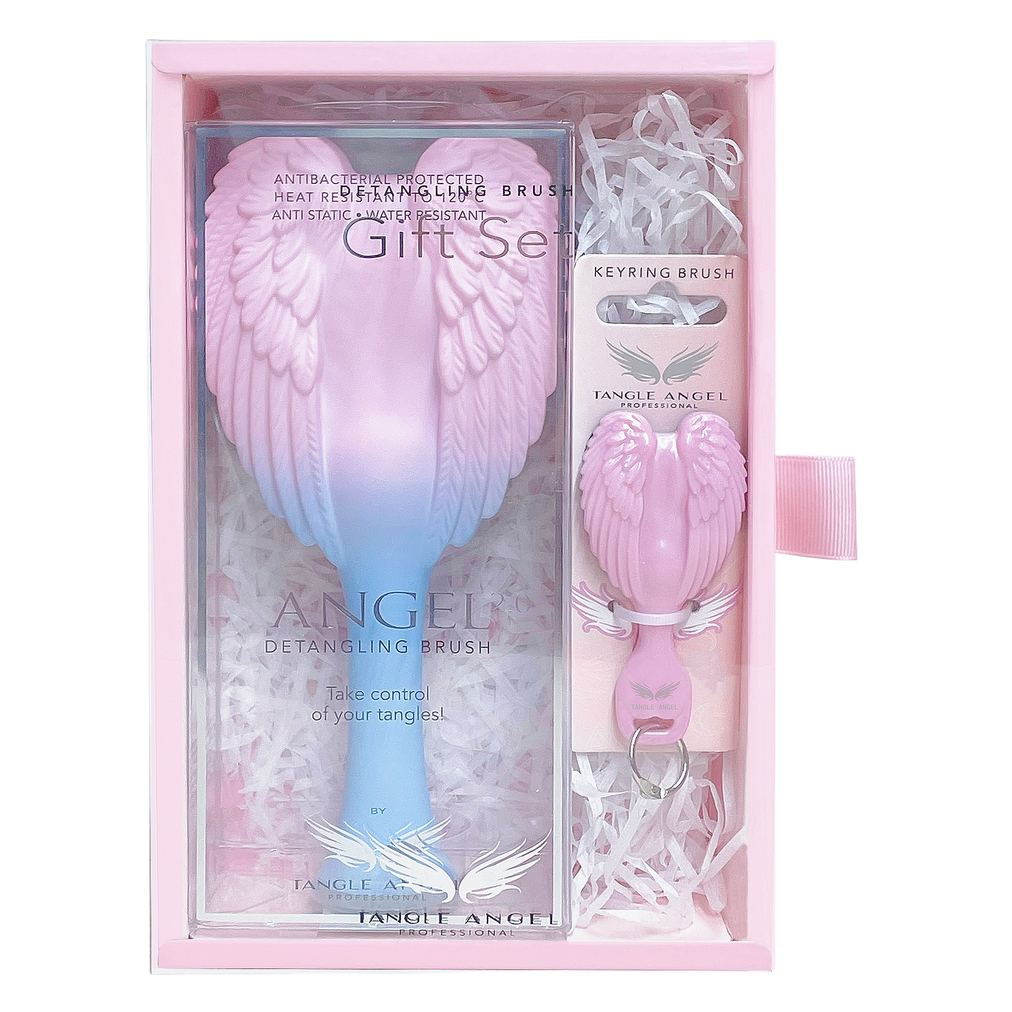 

Магическая коробка Queen's Comb заколка-брелок для пробора расческа для придания объема TANGLE ANGEL