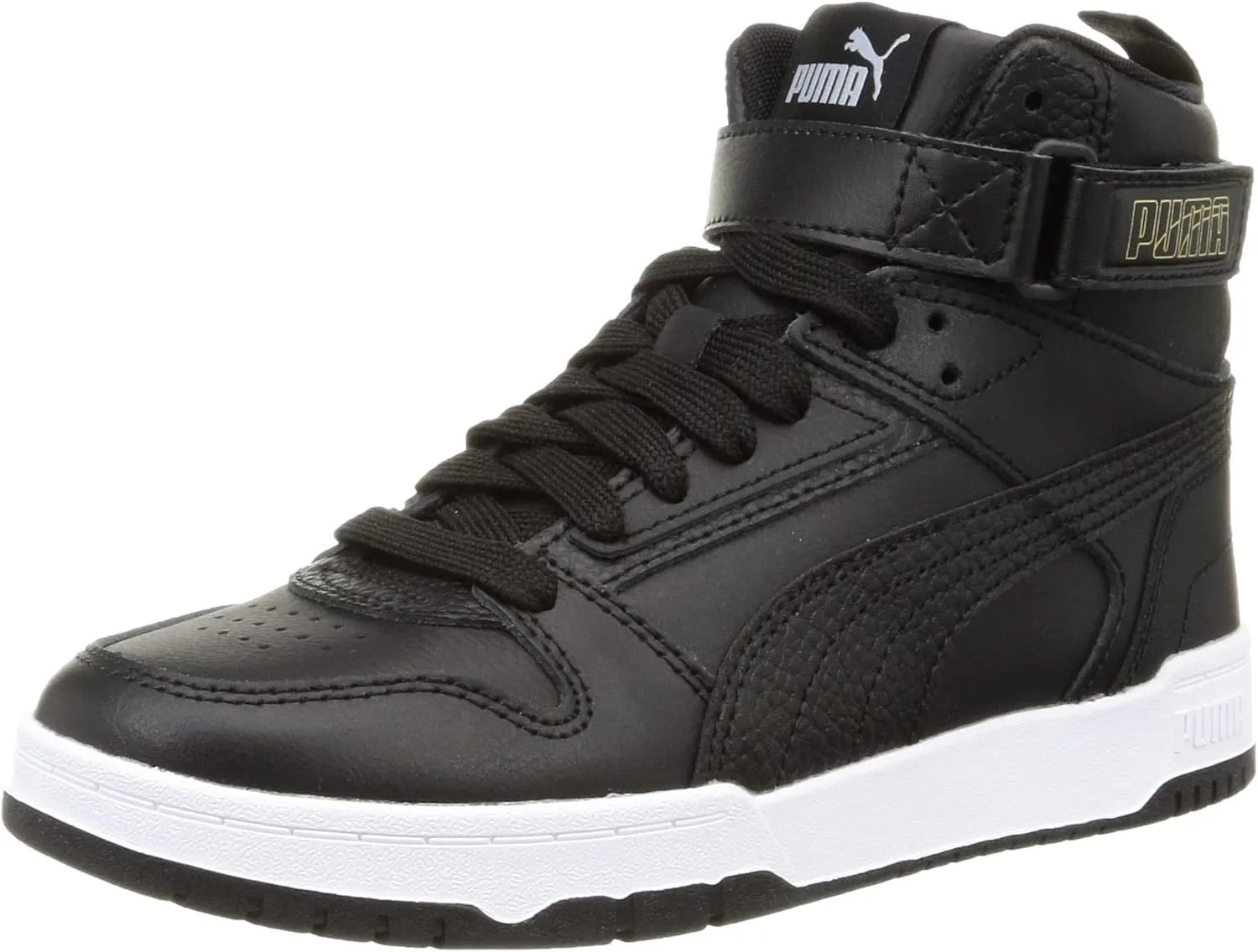 Кроссовки PUMA Unisex RBD Game Trainers, черный/золотой