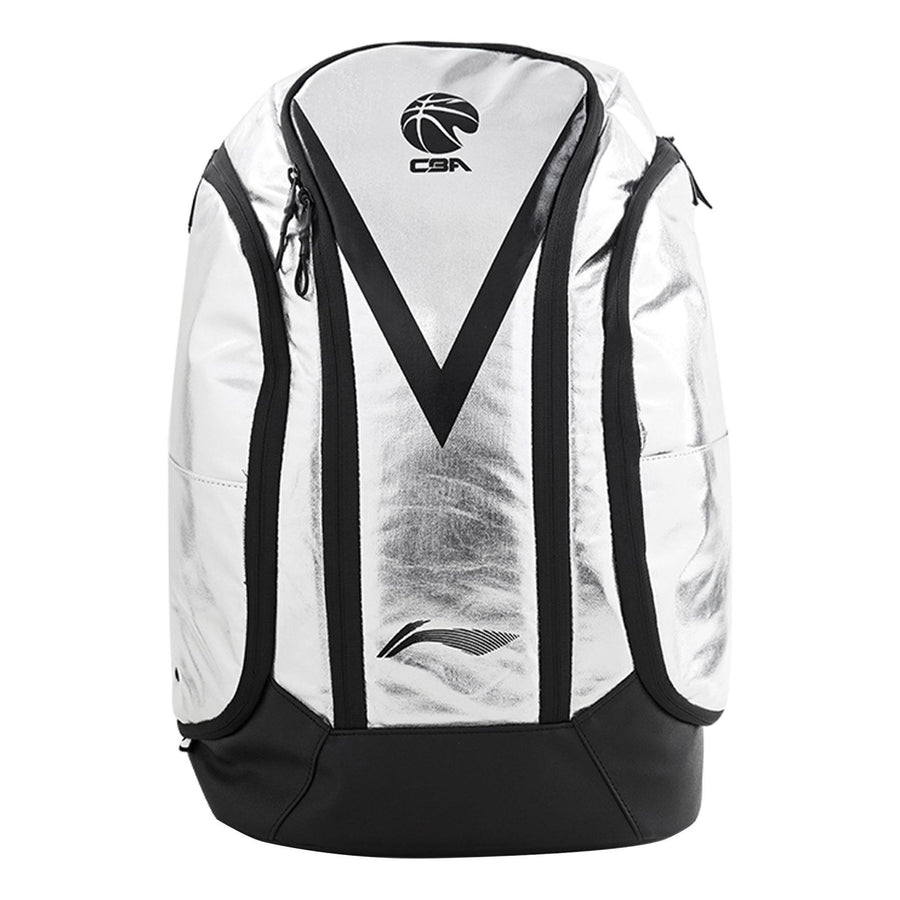 

Рюкзак Li-Ning CBA All Star Player Backpack 'Silver Black', серебряный