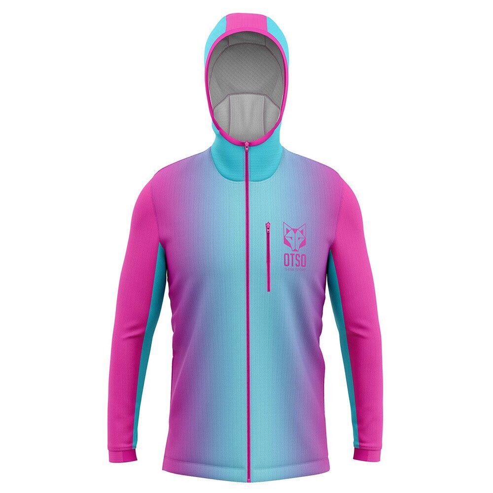 

Толстовка Otso Sport Full Zip спортивная на молнии, розово-голубой