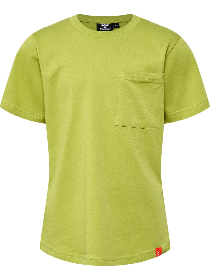 

Hummel Футболка Hmlrush boys в ЗЕЛЕНО-ОЛИВКОВОМ цвете