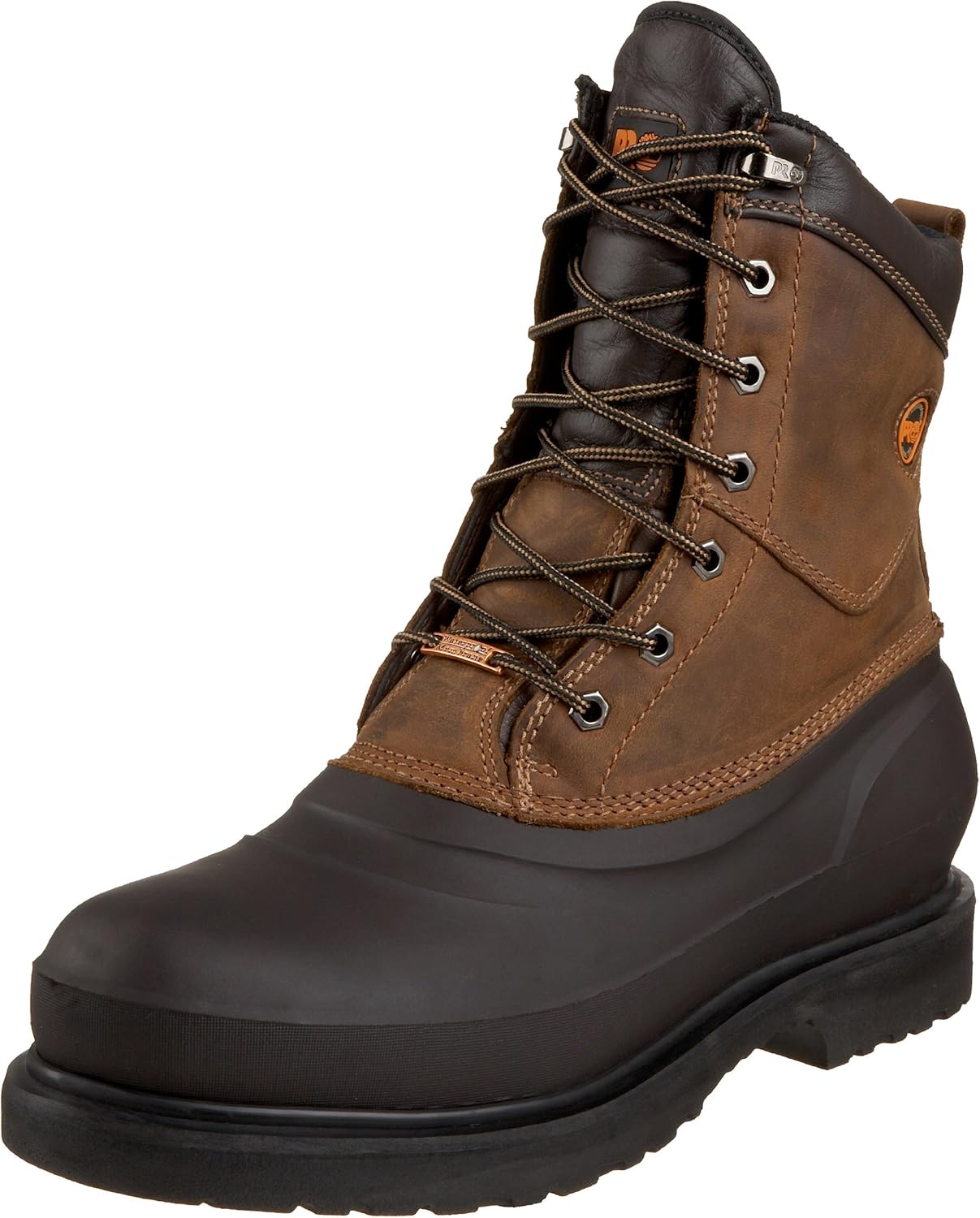 

Timberland Pro мужские Peat Bog шнуровка 8" Waterproof рабочие ботинки, Brown