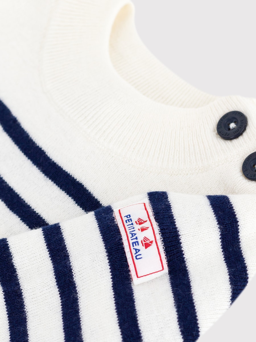 Свитер PETIT BATEAU, экрю — фото 2