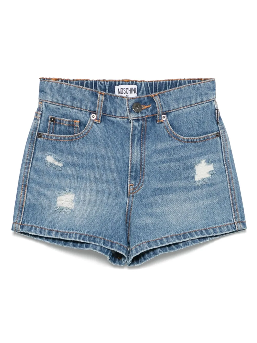 

Шорты с нашивкой Teddy Bear Moschino Kids, синий