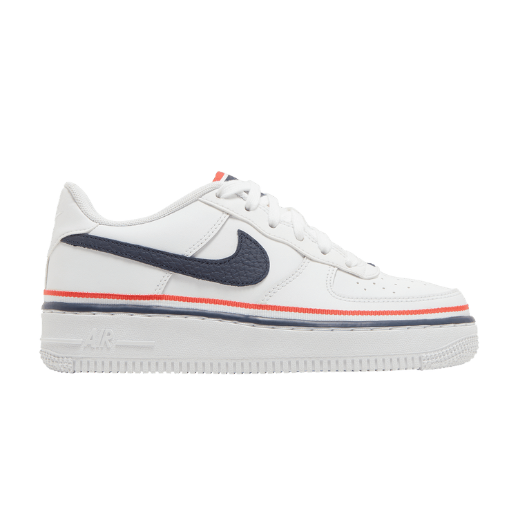 

Кроссовки Nike Air Force 1 LV8 1 GS 'White Concord', белый