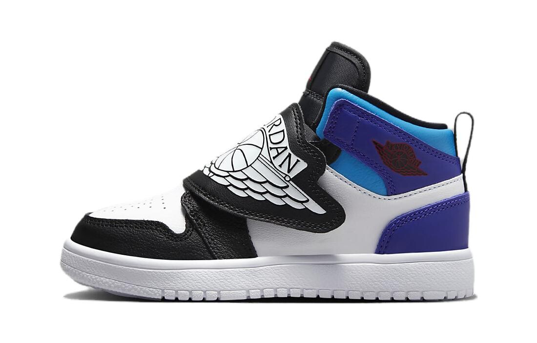 

Jordan Air Jordan 1 Детские кроссовки для скейтбординга PS, Black/White