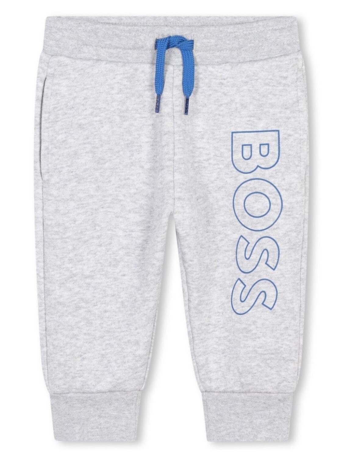 

BOSS Kidswear спортивный костюм с логотипом, серый