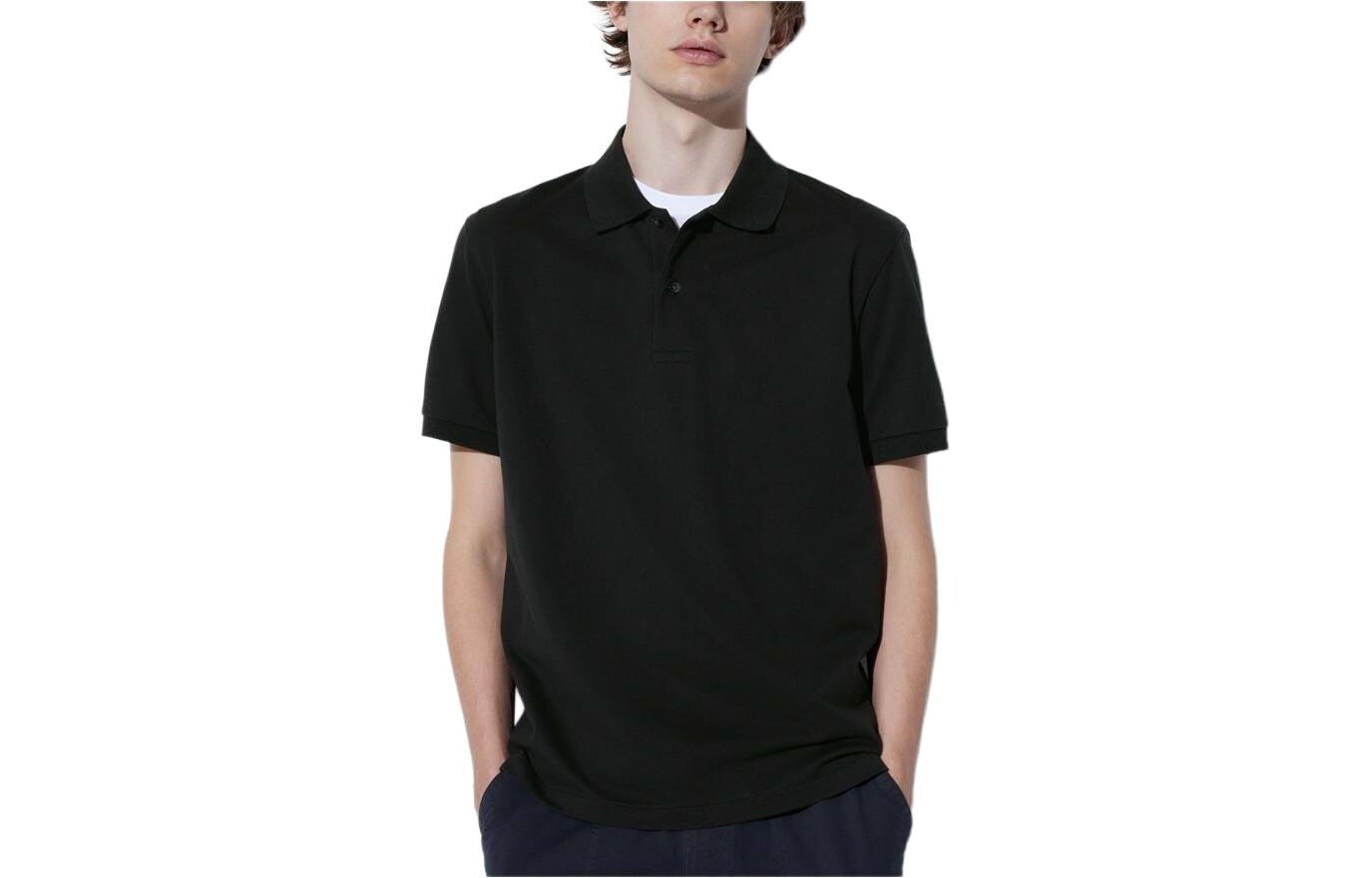 

Футболка унисекс черная Uniqlo, черный