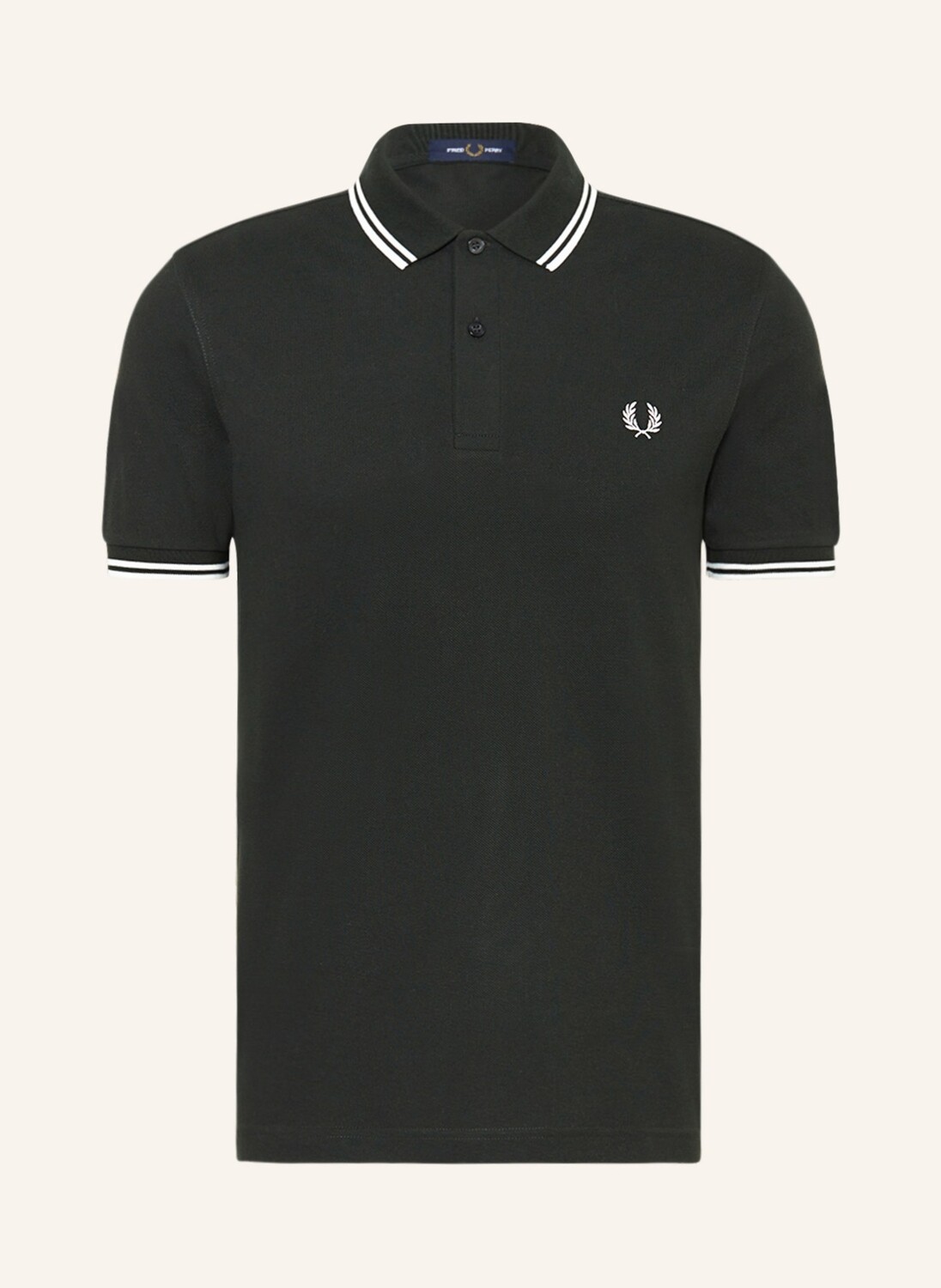 

Рубашка поло FRED PERRY Piqué M3600 Slim Fit, темно-зеленый