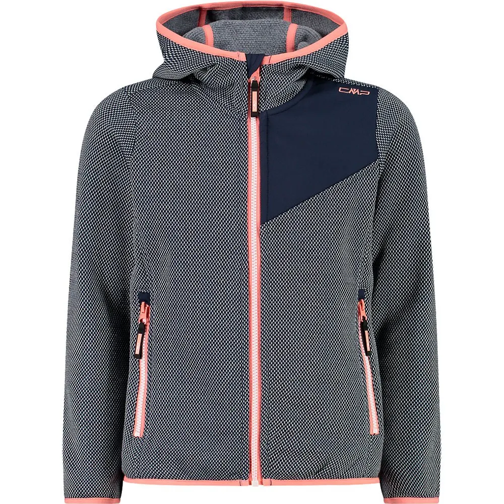 

Флис CMP Fix Hood 32H1285 hoodie, серый