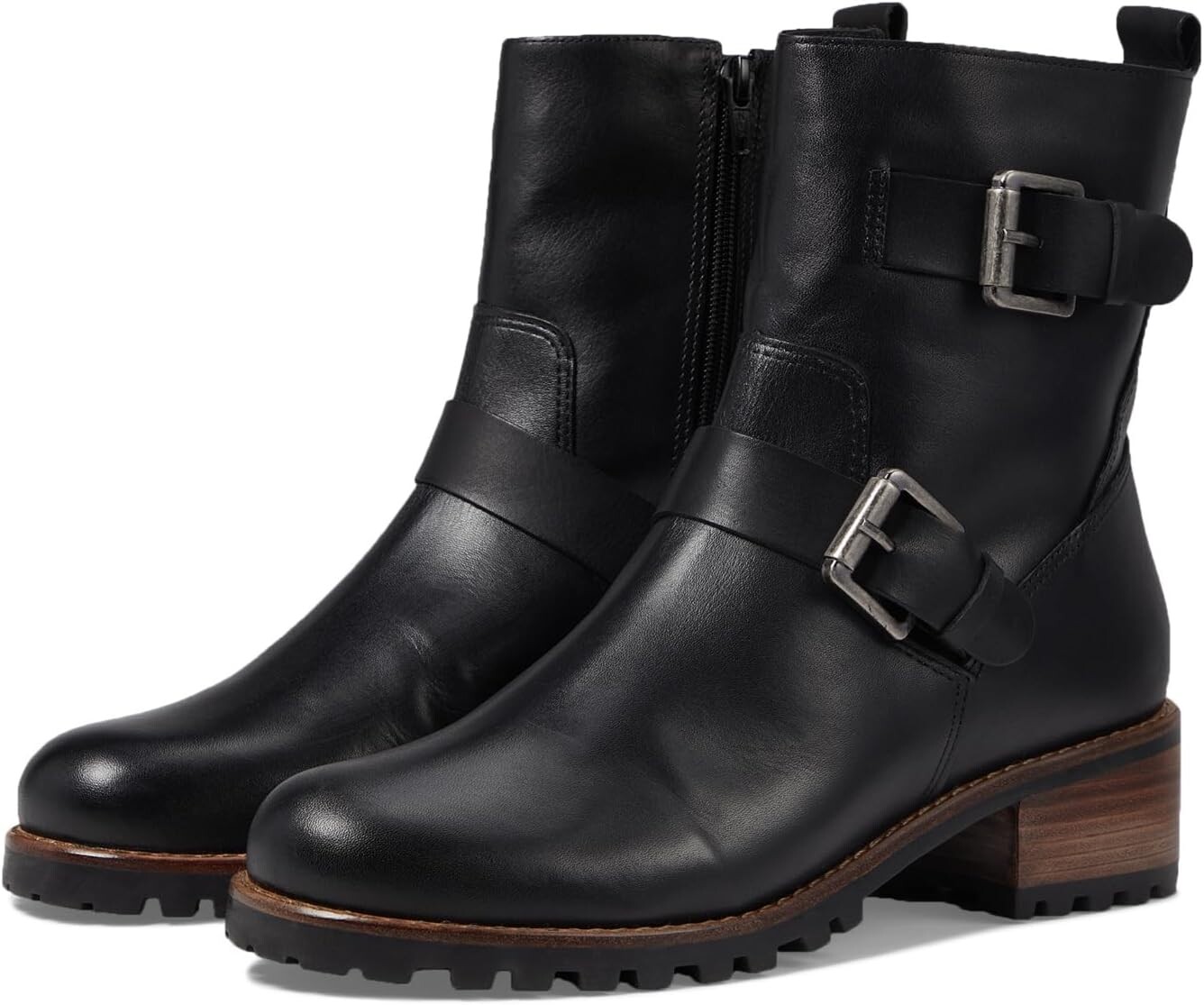 Мотоботинки Palmar David Tate, цвет Black Nubuck Leather
