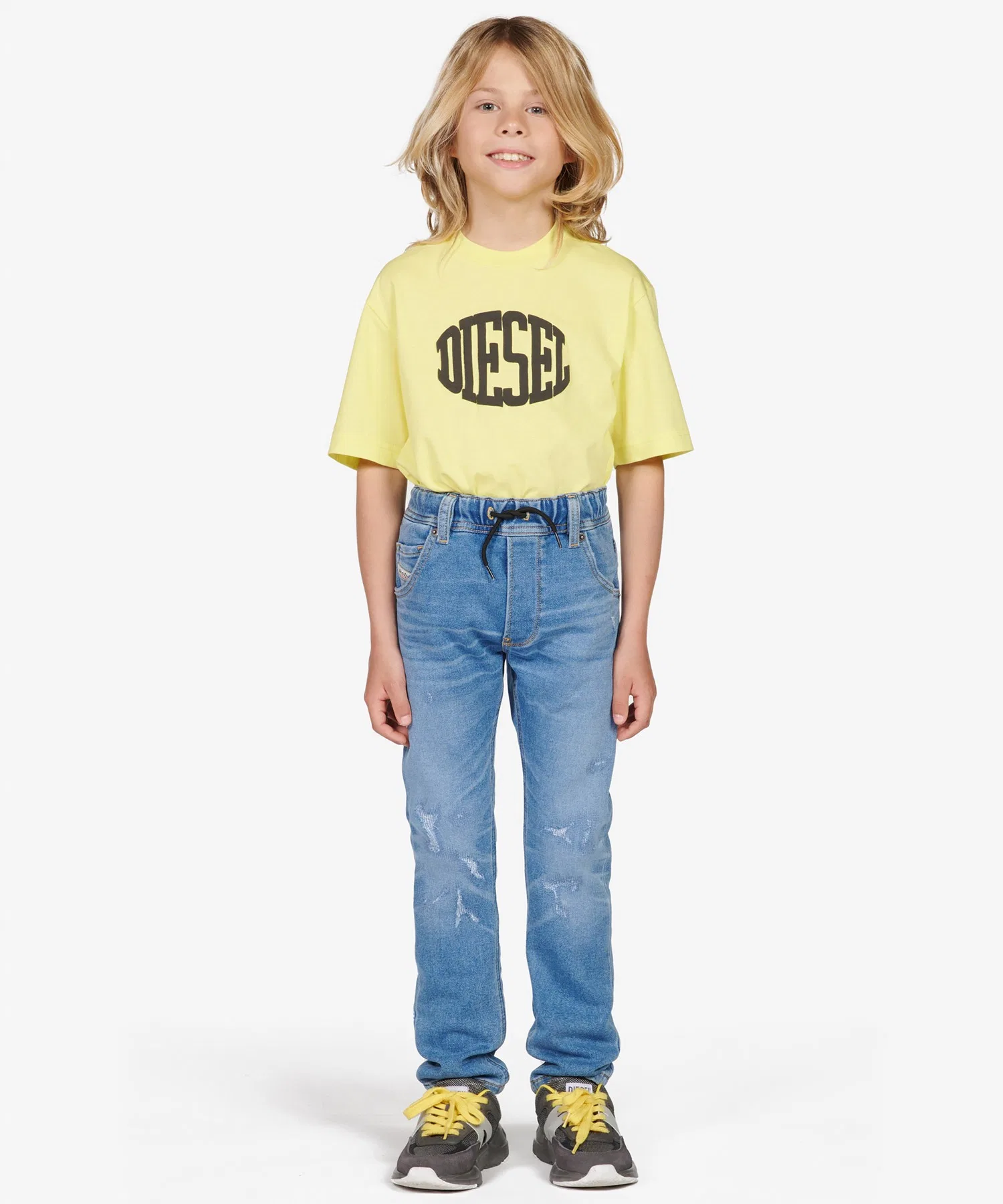 Детские и подростковые джинсовые брюки DIESEL — фото 3