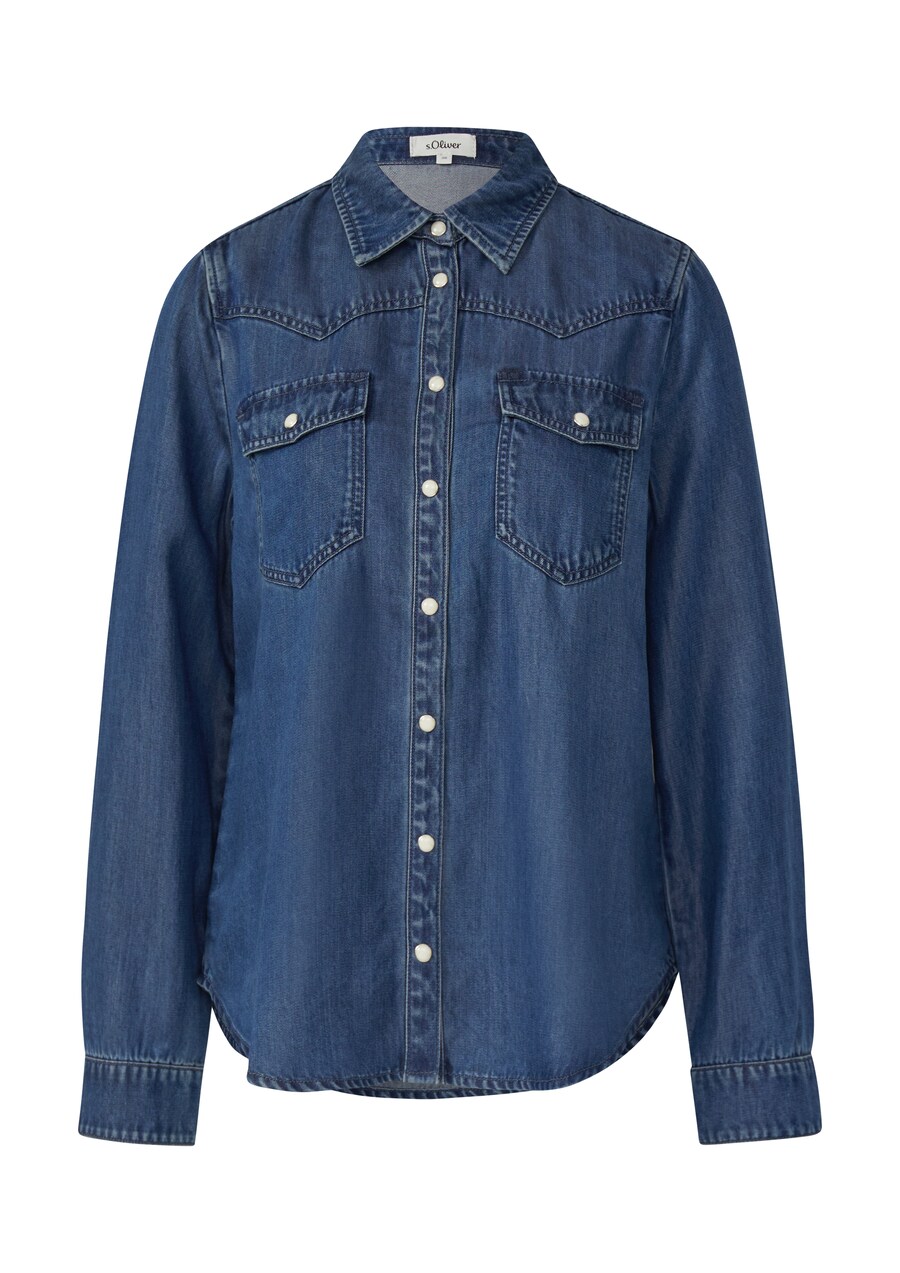

Блуза s.Oliver, Blue denim