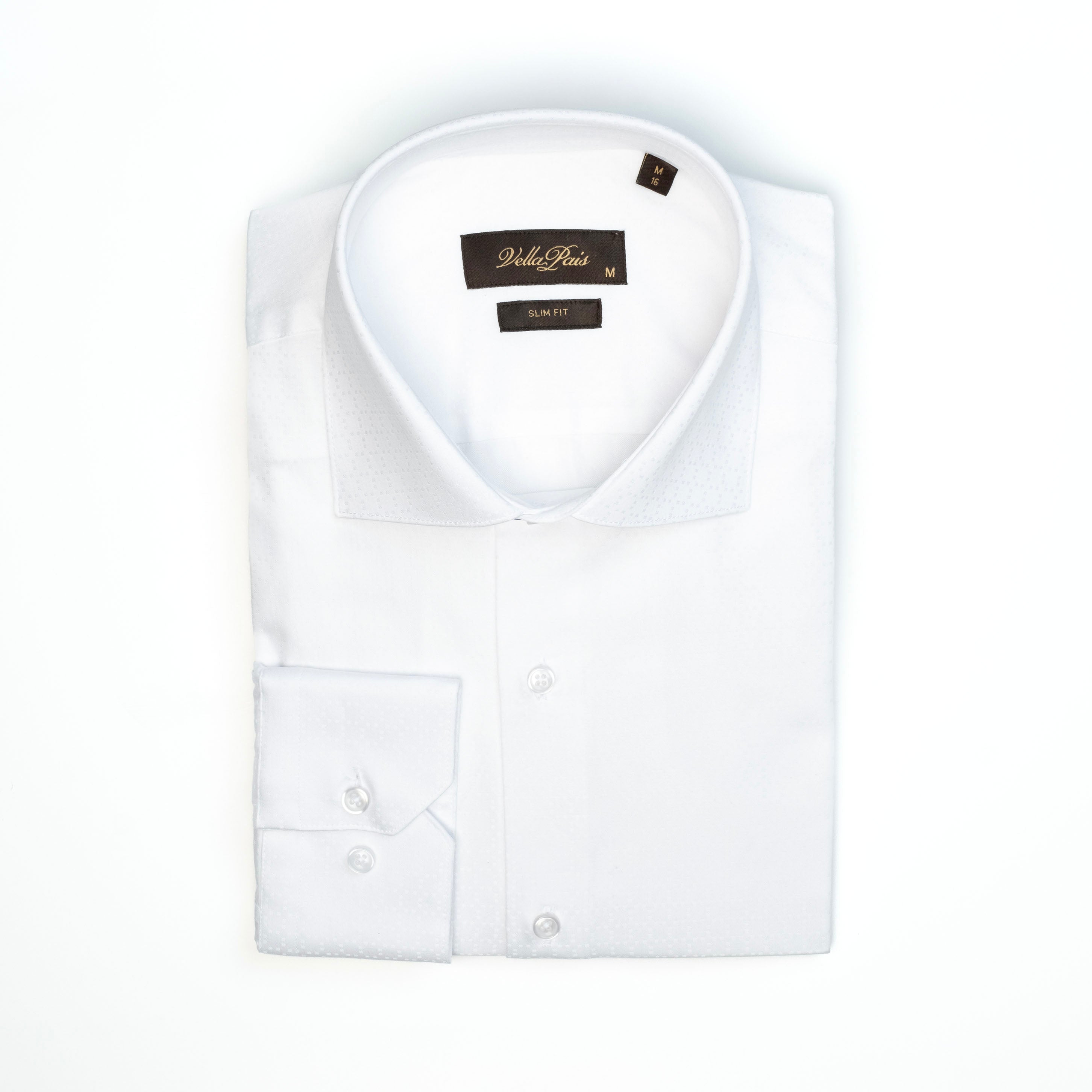 

РУБАШКА BERKELEY SLIMM FIT ИЗ ХЛОПКА Vella Pais, белый