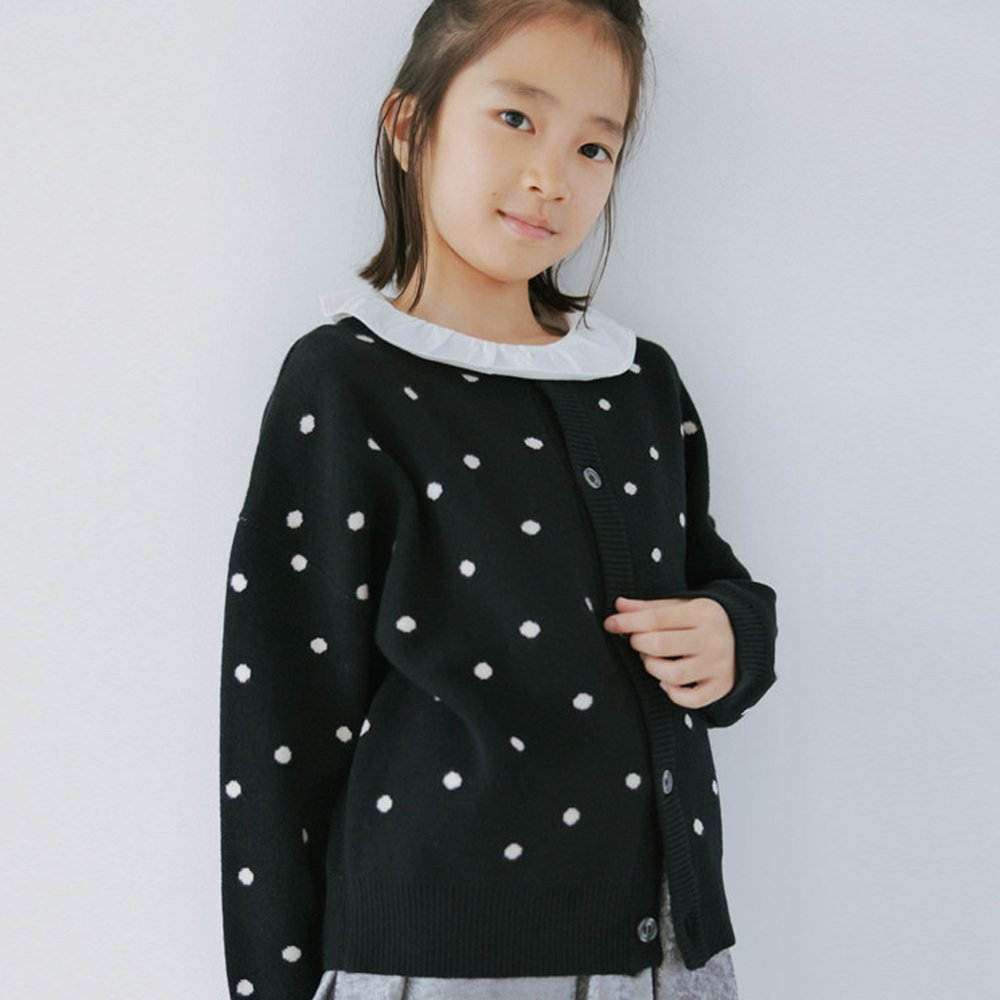 Вязаный кардиган Kaneko Aya Branshes, black