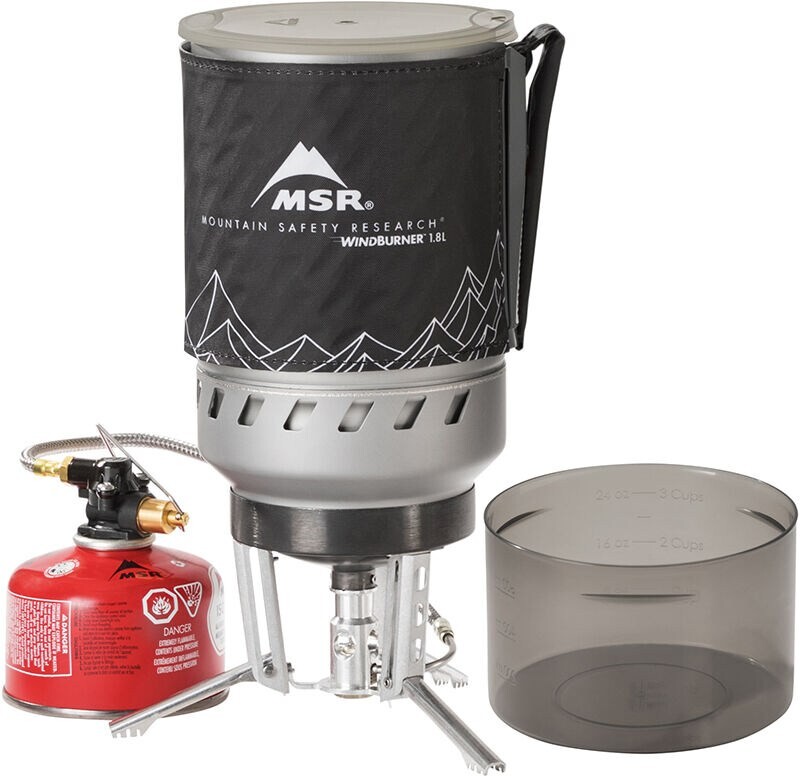 

Ветрозащитная система для кемпинга WindBurner Duo MSR, черный