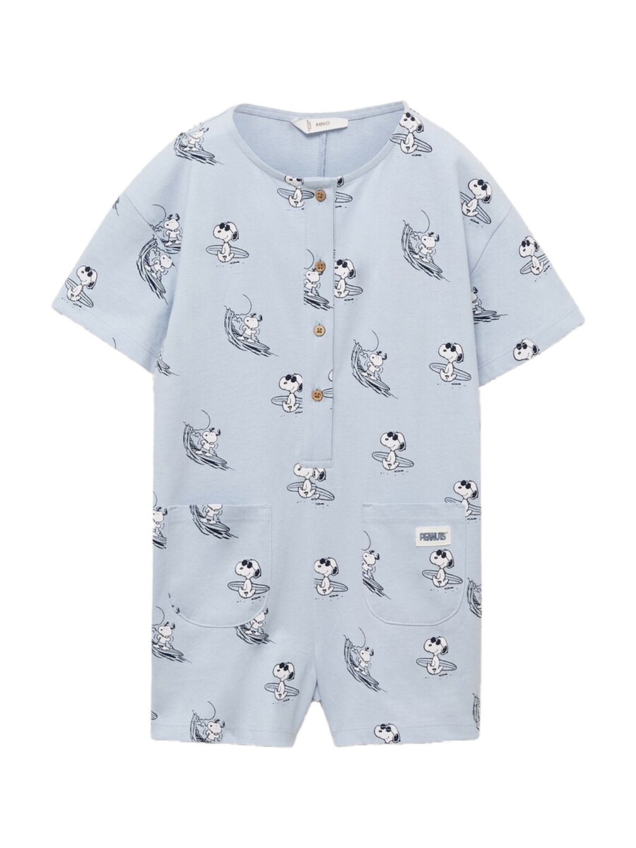 

Пижама MANGO KIDS SNJUMP, Night blue/Light blue