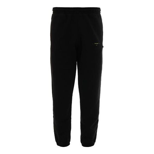 

Брюки mens arrows sketch logo casual sports pants Off-White, черный