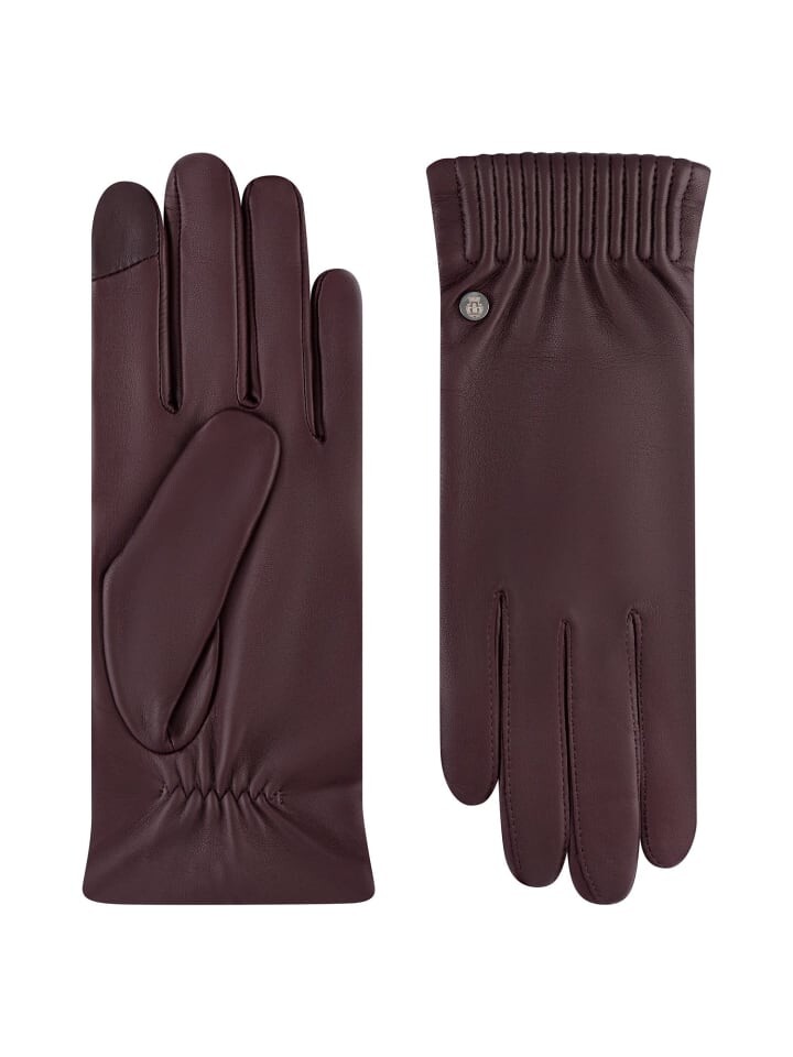 

Кожаные перчатки Roeckl Handschuh, красный