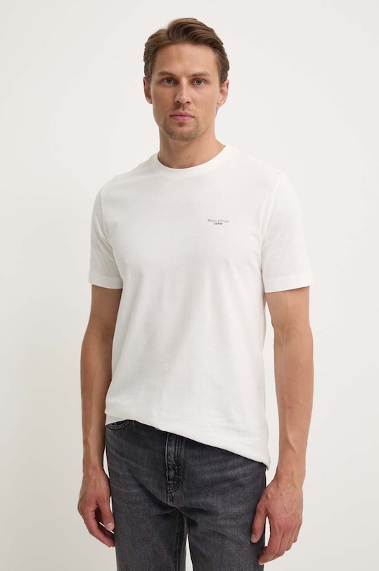 

Хлопковая футболка DENIM Marc O'Polo, белый