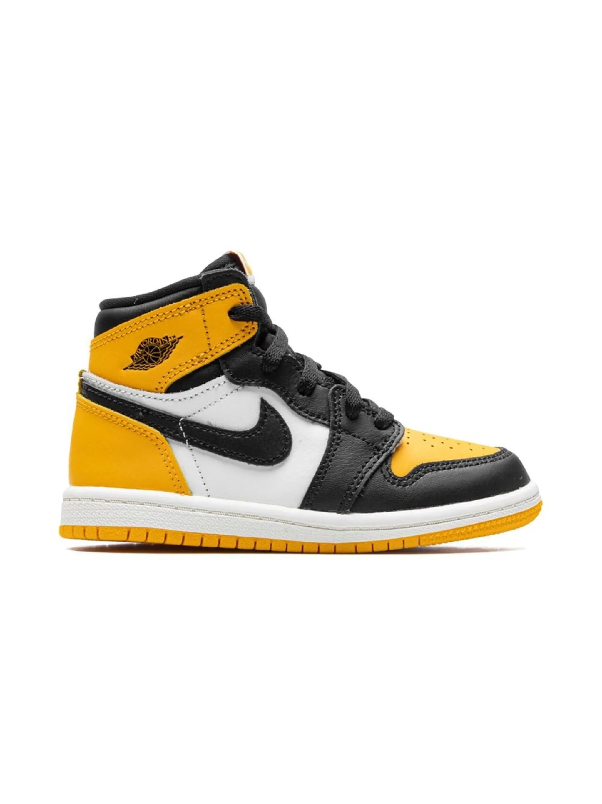 Кроссовки Air Jordan 1 Retro High Jordan Kids, черный — фото 2