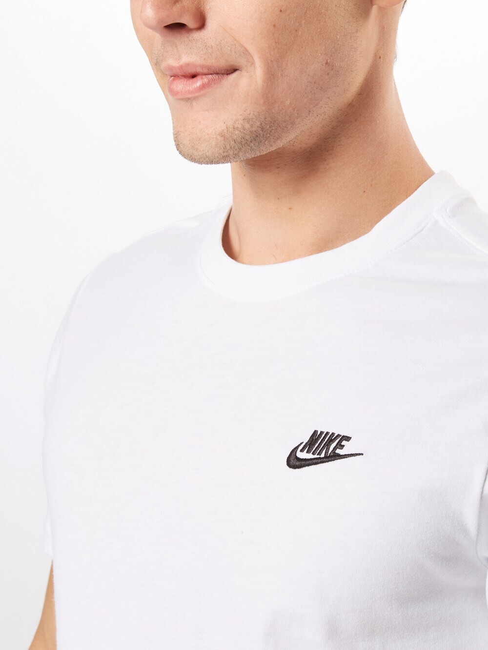 Футболка стандартного кроя Nike Sportswear Club, белый — фото 3