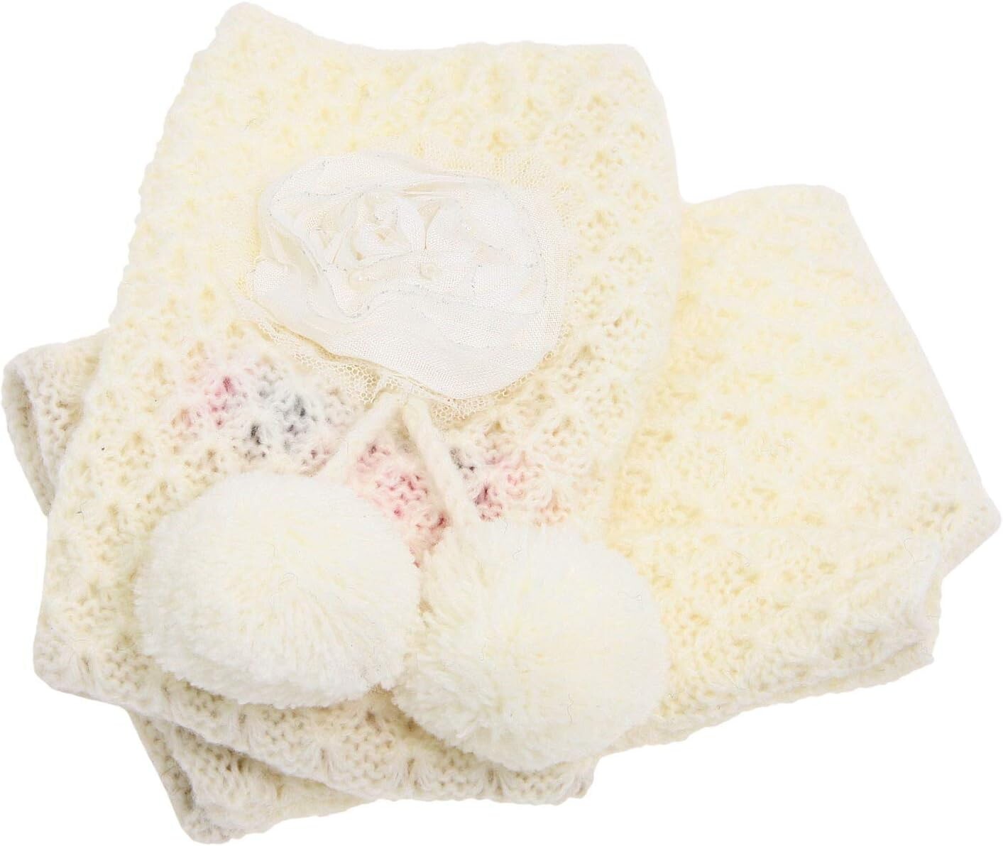 

Перчатки Betsey Johnson Waffle Knit Fingerless Glove, слоновая кость