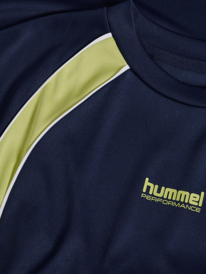 Футболка Hummel Hmljr Goal Kids в цвете DRESS BLUES Hummel — фото 3