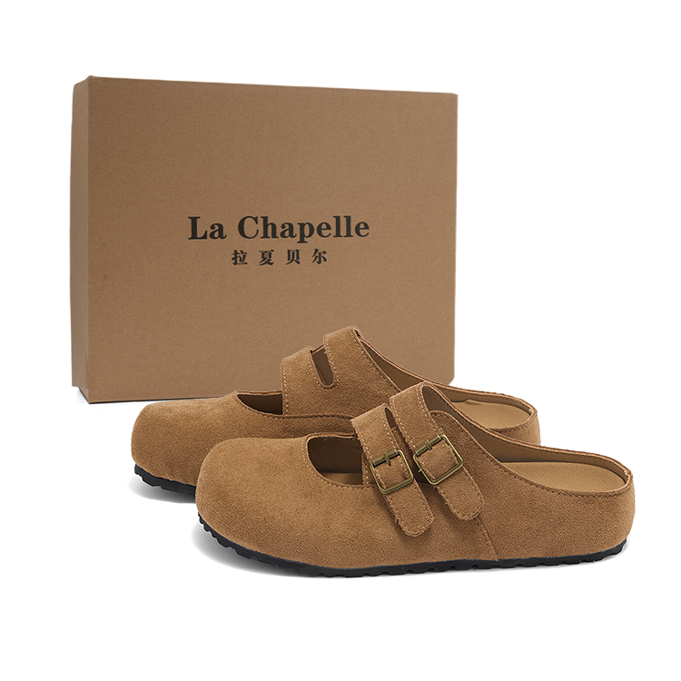 La Chapelle Закрытые тапочки женские - верблюжий, цвет Camel