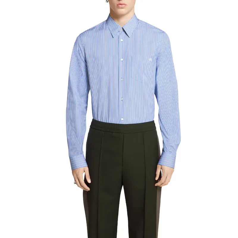Рубашка синяя GUCCI — фото 2