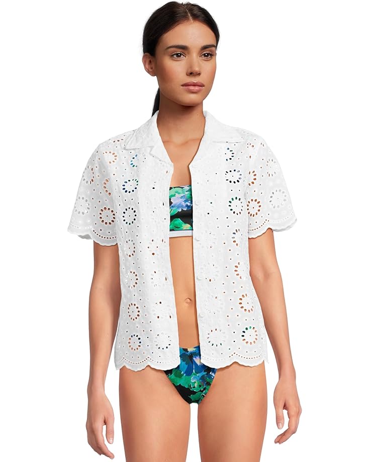 

Пляжный топ Beach Riot Lexie Top, цвет White Magnolia Eyelet