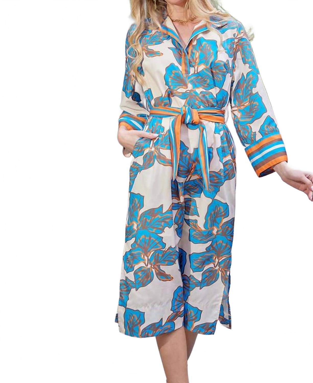 

Платье миди с воротником-стойкой в ​​смелом стиле Ривьера Jade, bold riveria