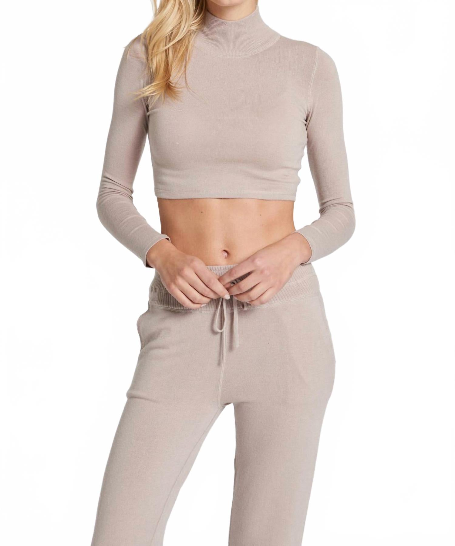 

Mykonos Crop In Latte LEIMERE, Latte