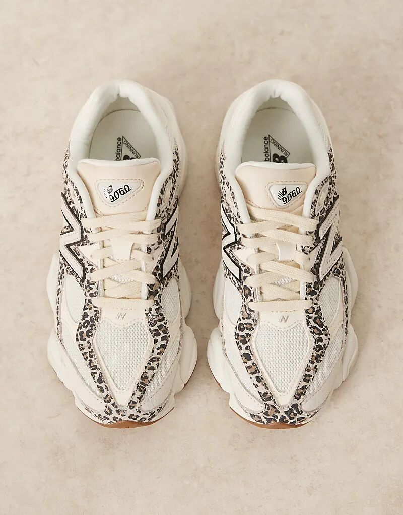 Кроссовки New Balance 9060 с леопардовым принтом — эксклюзивно на ASOS — фото 3