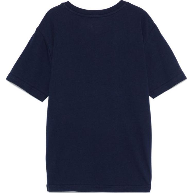 Polo Ralph Lauren Футболка fw24 marine blue детская — фото 4