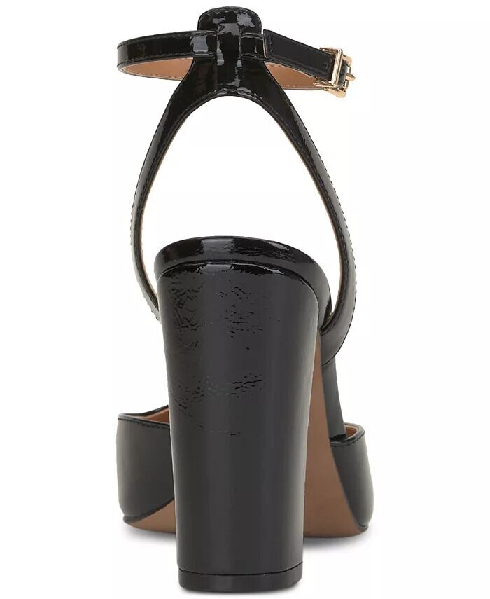 Женские двухсекционные туфли-лодочки Nazela с острым носком Jessica Simpson, черный — фото 3