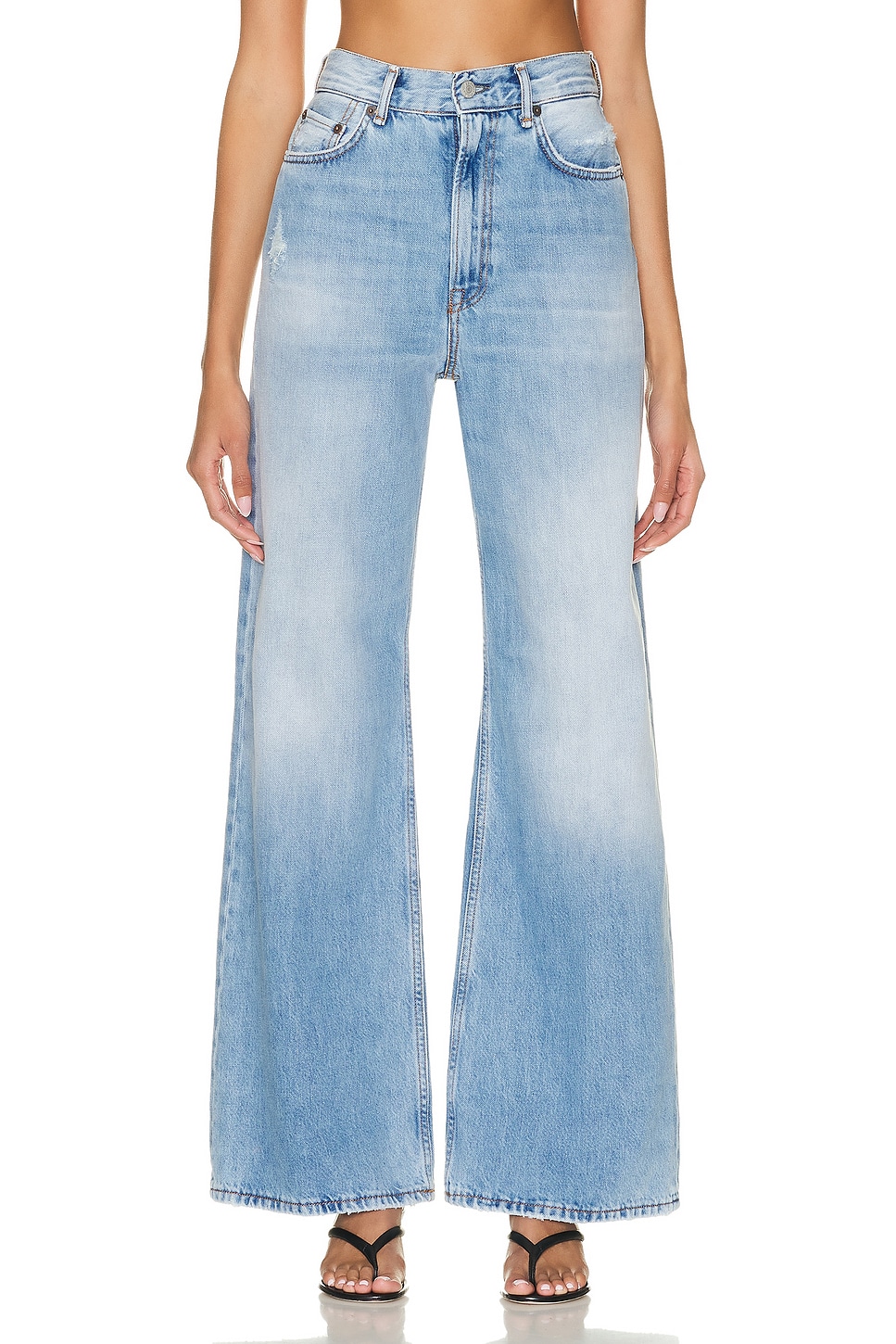 

Широкие джинсы Acne Studios, Light Blue