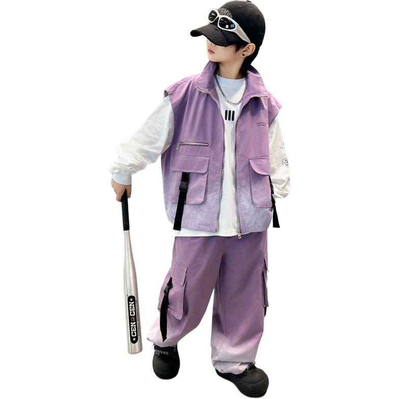 

Детская повседневная спортивная одежда с лацканом Moderate EASTERN CAMEL, фиолетовый