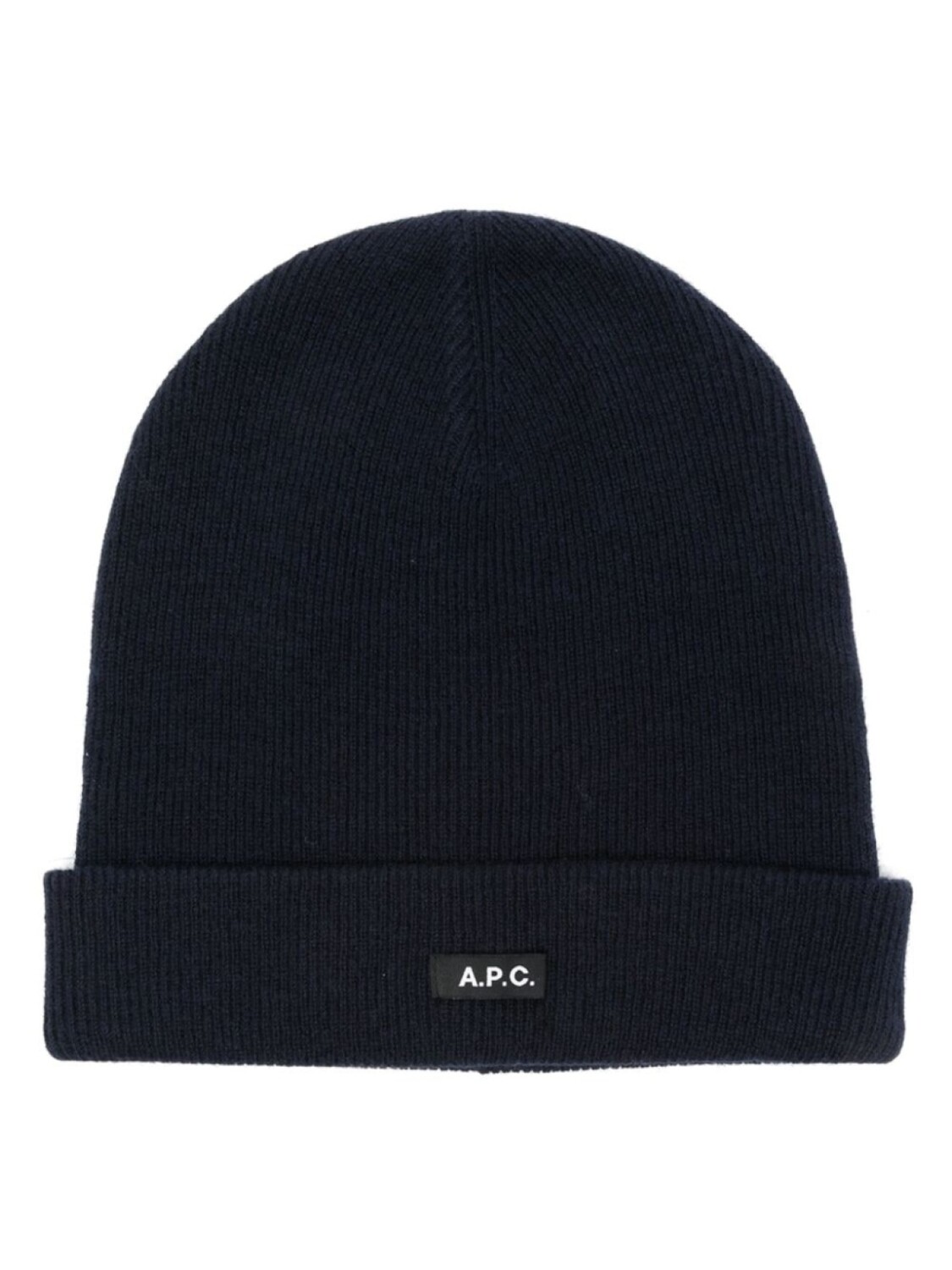 

A.P.C. шерстяные шапки с логотипом, синий
