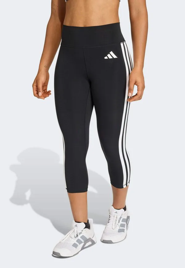 Спортивные брюки opt es 3s 3/4 l 3/4 Adidas Performance, Black/White
