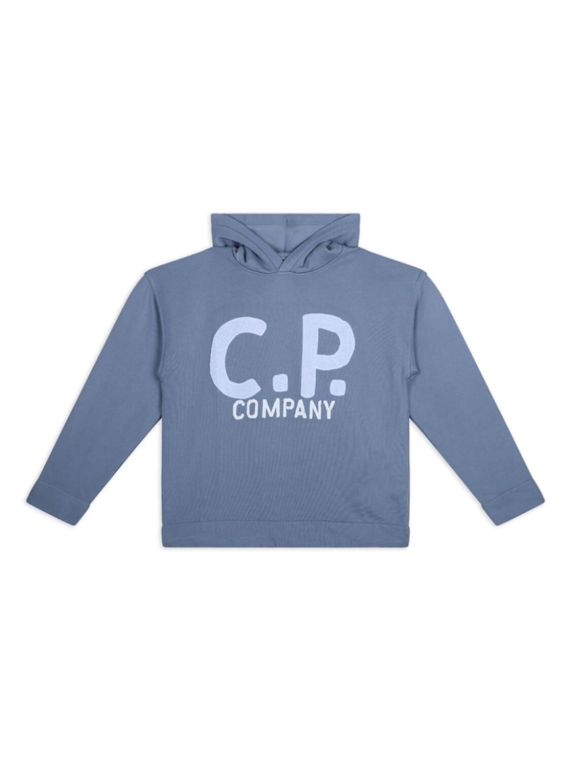 

Детская хлопковая толстовка с капюшоном CP Company C.P. Company Kids, синий