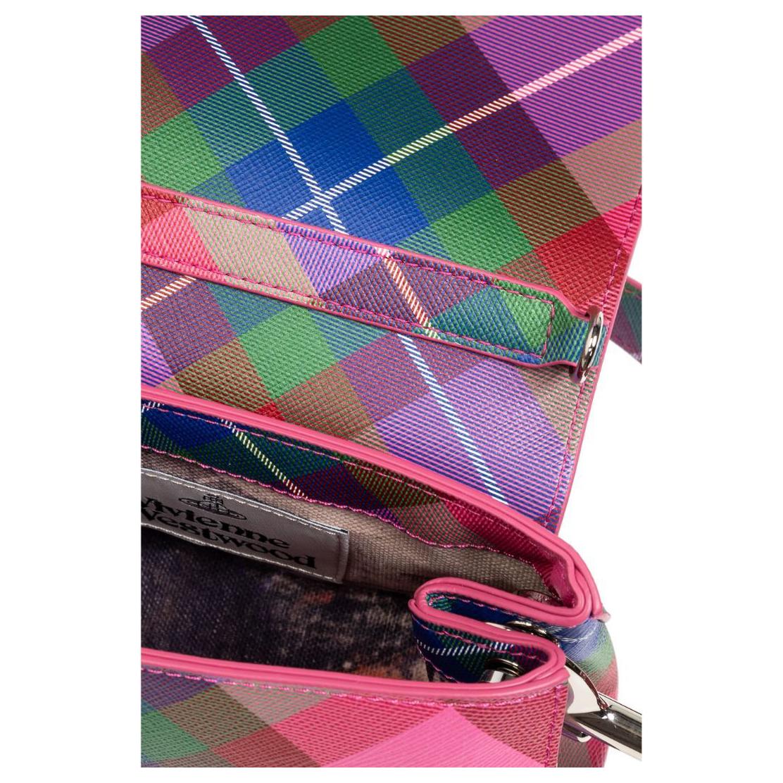 Средняя сумка через плечо цвета ореха Vivienne Westwood, basic set (bag+dust bag) — фото 4