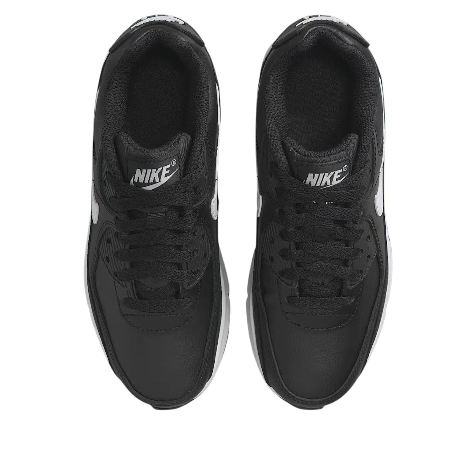 Кроссовки (GS) Nike Air Max 90 LTR 'Black White' — фото 2