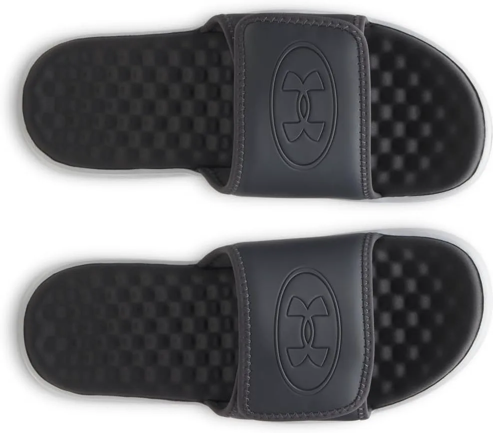 Мужские сандалии Under Armour Ignite Pro 8 Slide, серый — фото 4