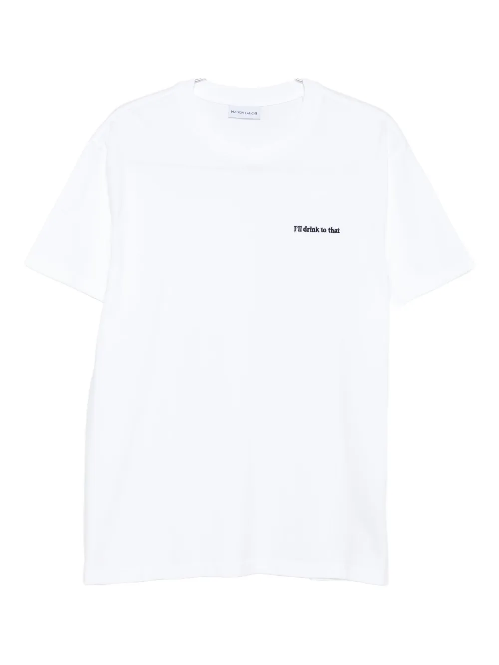 

Футболка Popincourt из органического хлопка Maison Labiche, белый