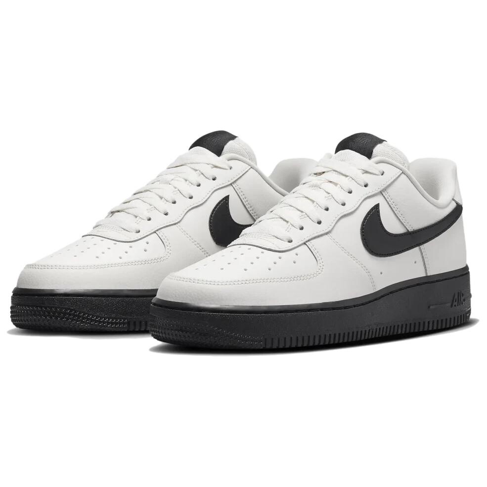 Кроссовки Nike Air Force 1 Skateboarding Shoes Unisex Low-top White/Black, белый/черный — фото 3