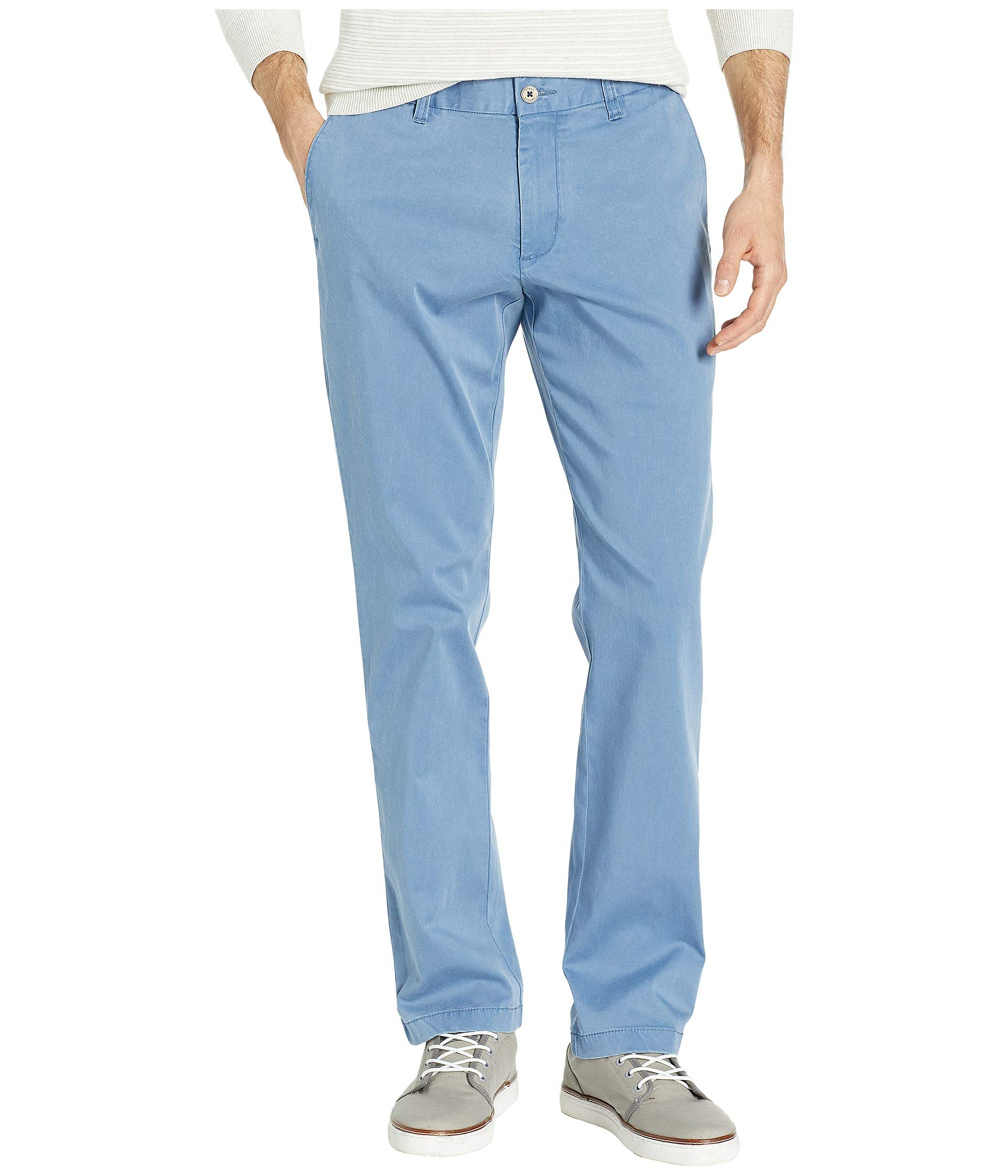 

Брюки Tommy Bahama Boracay Flat Front Chino Pant, цвет Port Side Blue