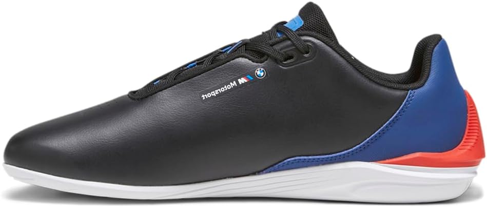 Мужские кроссовки PUMA BMW M Motorsport Drift Cat Decima на шнуровке, повседневные - черные — фото 3