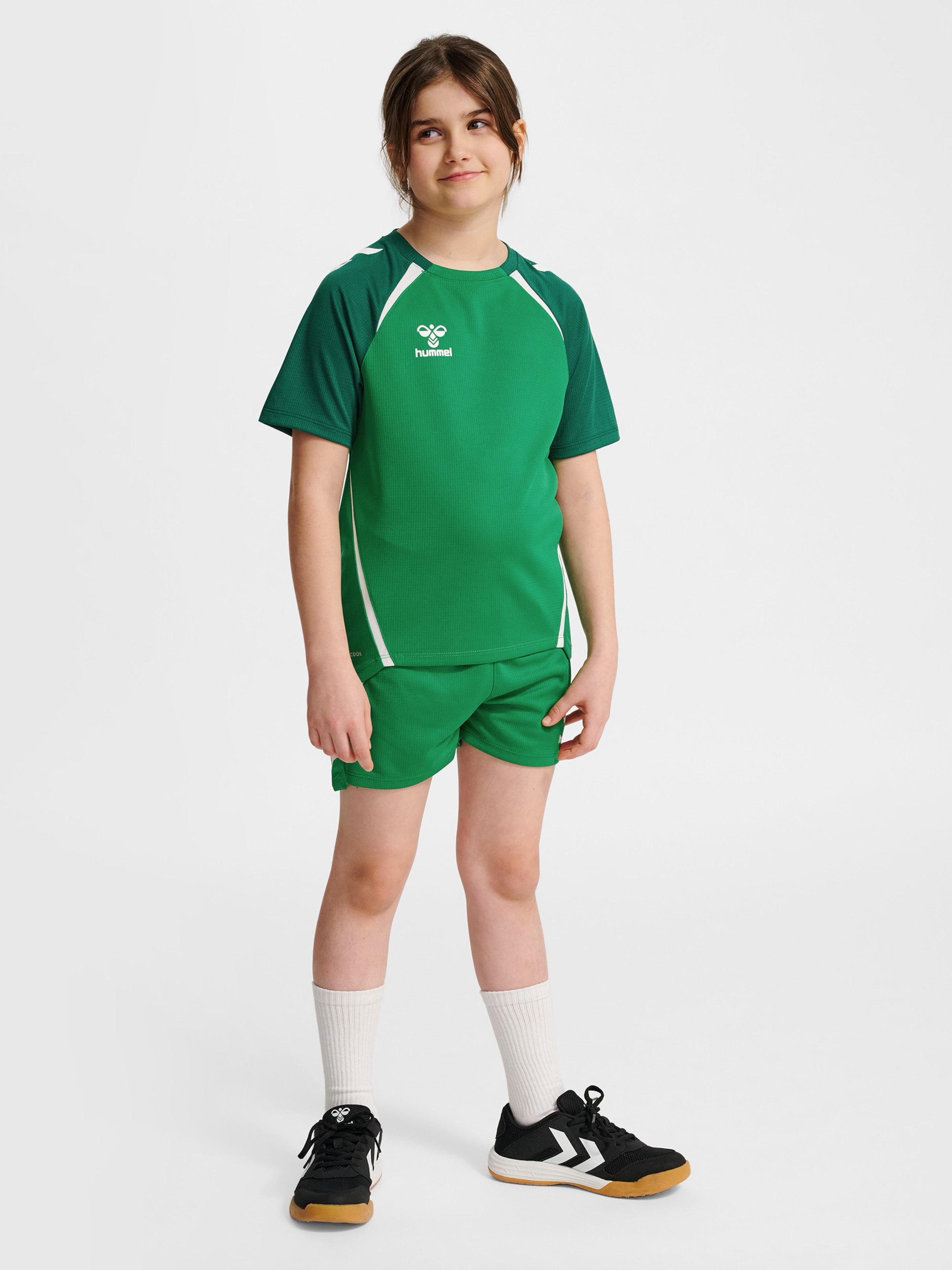 Hummel Футболка для тренировок 'Lead 2.0' в цвете Emerald, Fir — фото 4