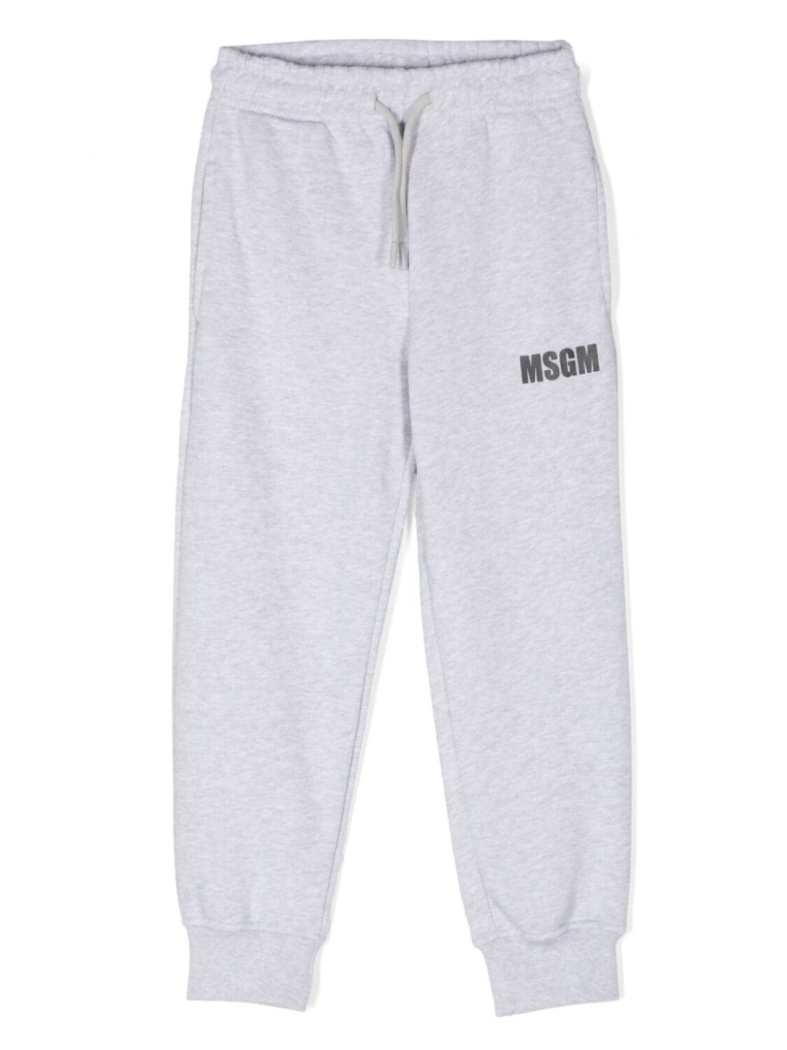 

MSGM Kids спортивные брюки с логотипом, серый